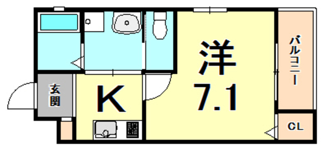 ワコーレヴィータ新神戸 間取り
