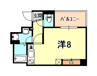 アスヴェル神戸元町2 間取り