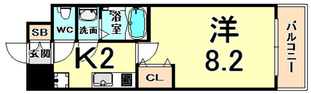 パークフラッツ尼崎 間取り