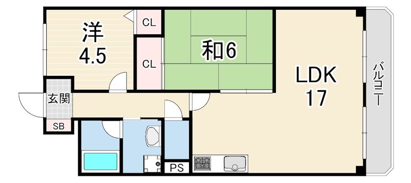 エムグランツ壱番館 間取り