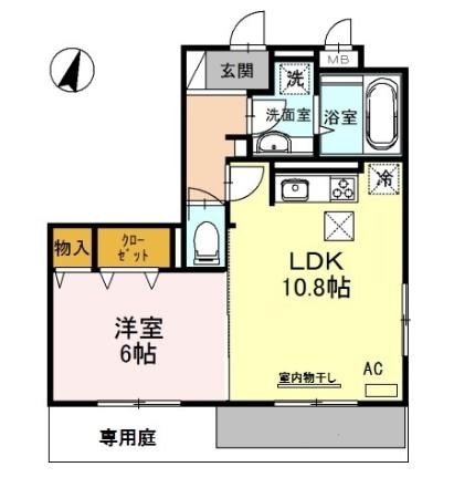 D-ROOM高羽 間取り