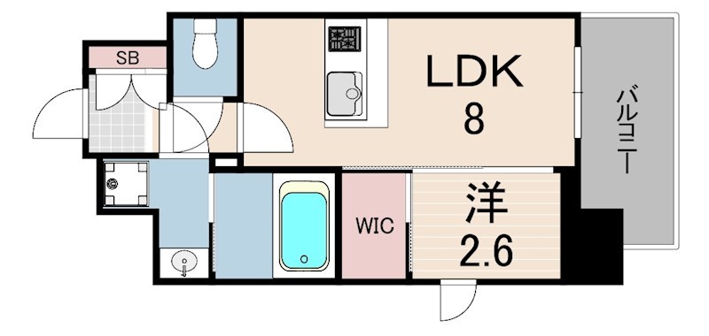 LIVECASA王子公園 間取り