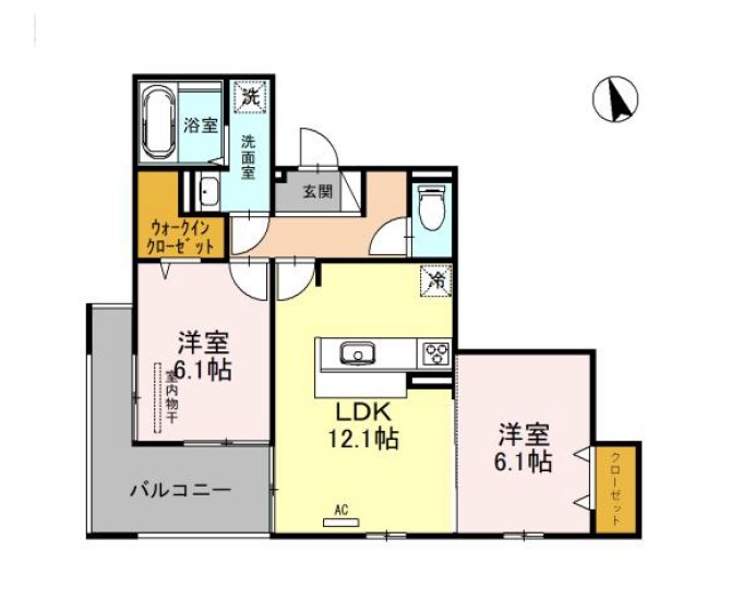 ヴィクトワール 庄 間取り