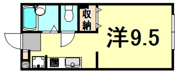 パセオ西宮 間取り