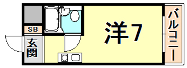 兵庫県西宮市広田町 間取り