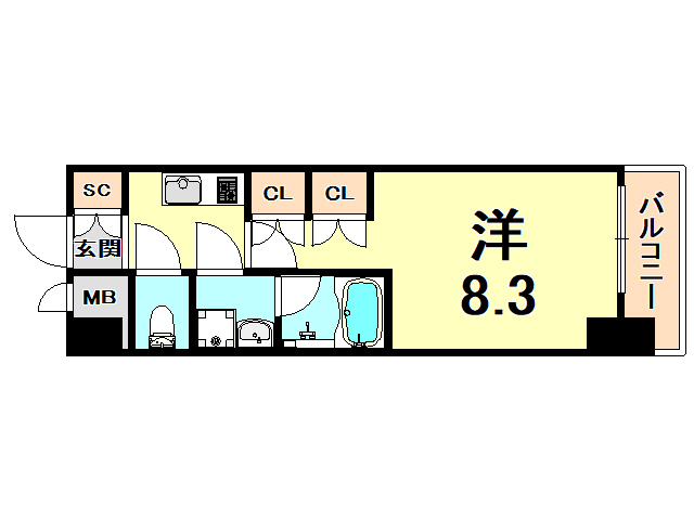 ブランシエスタ西宮 間取り
