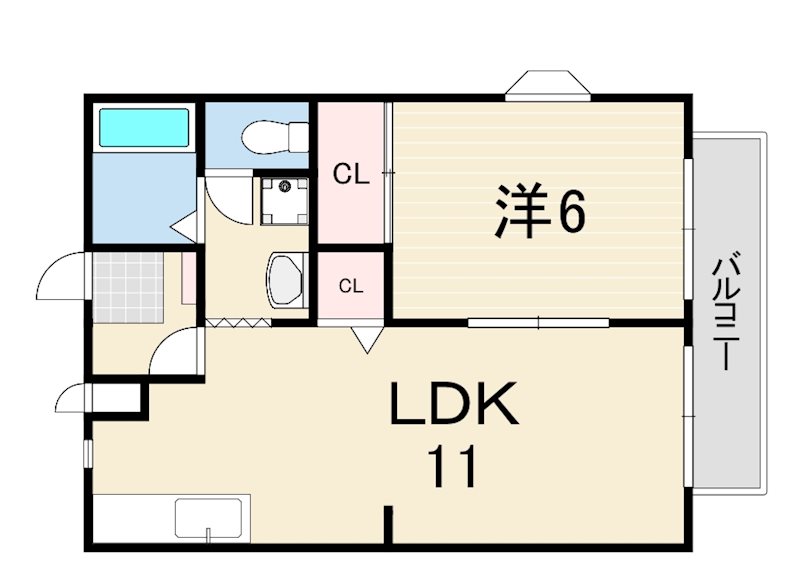 フォリア壱番館 間取り