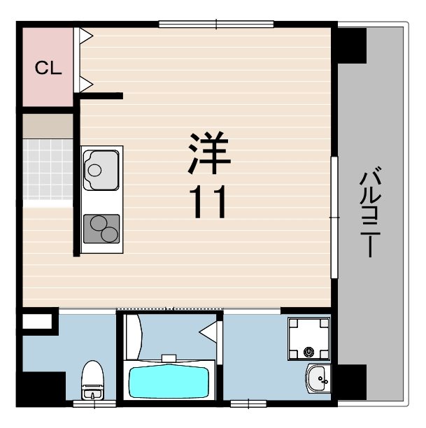 VICTOIRE久寿川 間取り