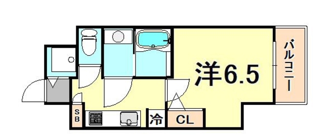 S-RESIDENCE神戸元町 間取り