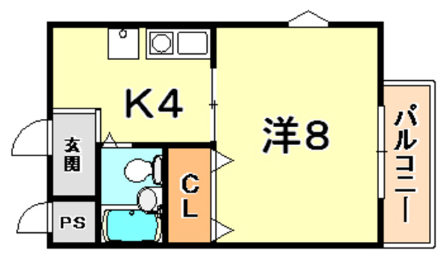 グリーンルーフ神若 間取り