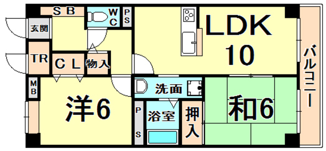 アルティオーレ甲東園 間取り