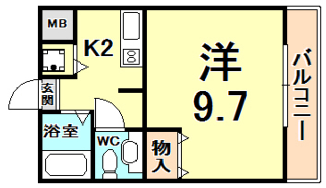ラ・セーヌ西宮 間取り