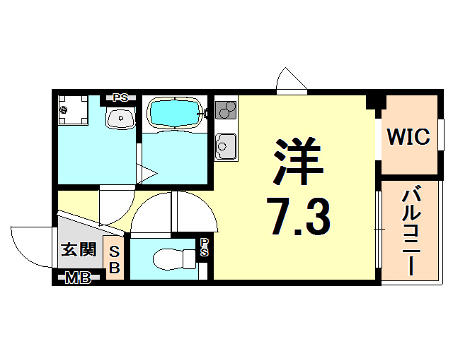 LIBER西宮 間取り