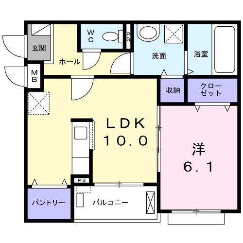 フォーチュンパーク2 間取り