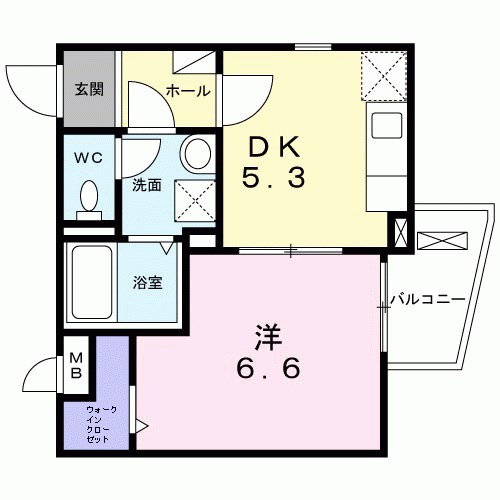 フォーチュンパーク3 間取り