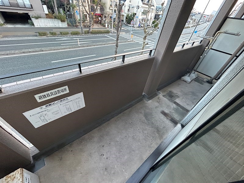 ユーセービル ベランダ
