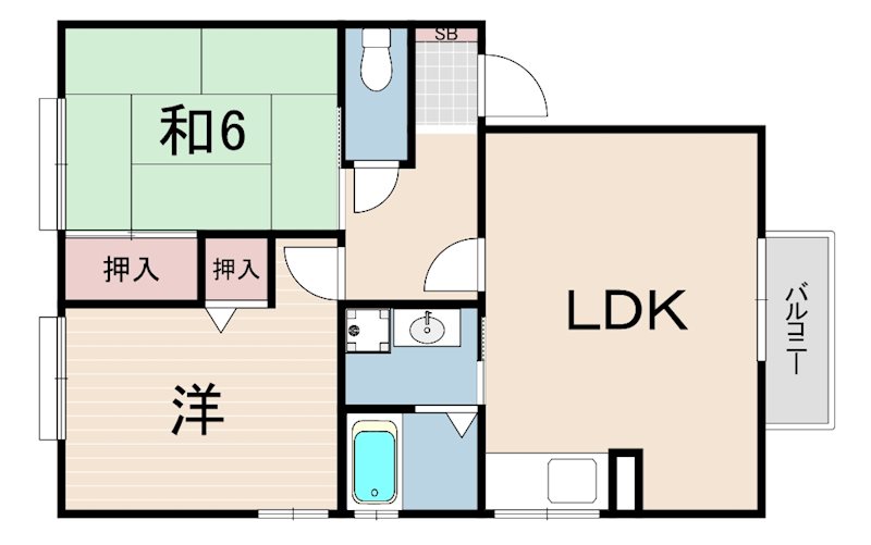 コンフォ大寿A棟 間取り