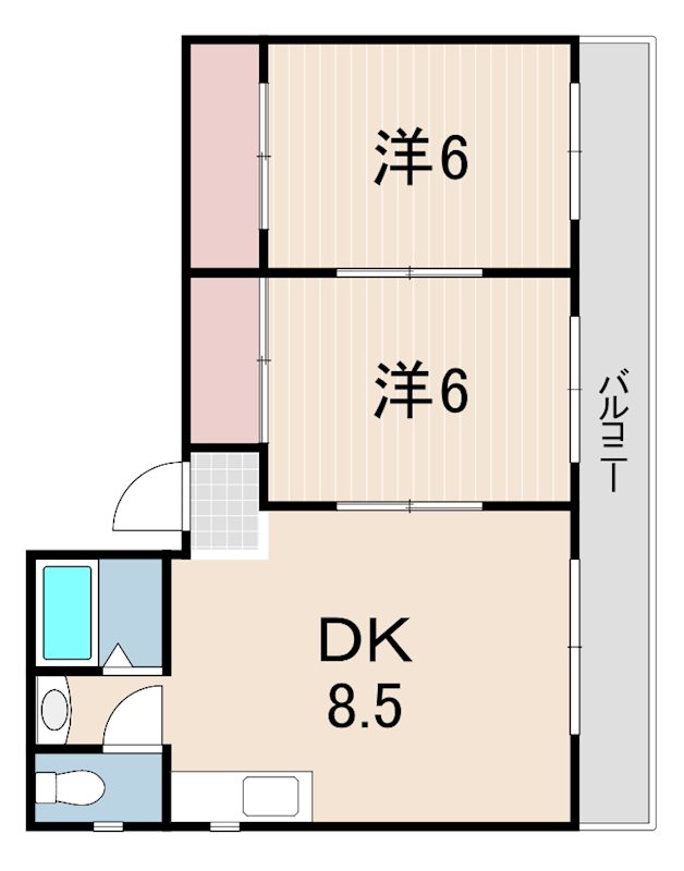 クリオシティー3 間取り