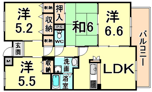 エスタブレ 間取り
