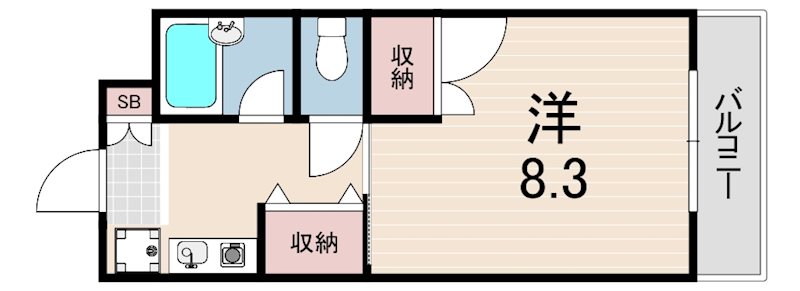 ROYALE離宮西宮 間取り