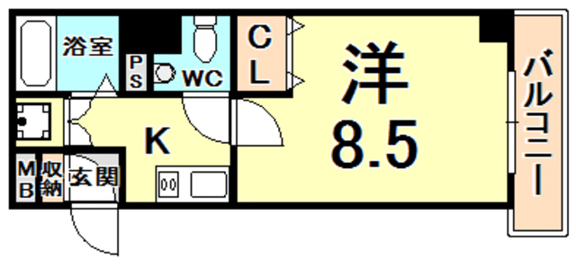 ラ・セーヌ西宮 間取り