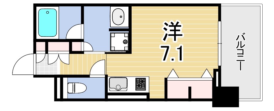 ジオエント西宮北口 間取り