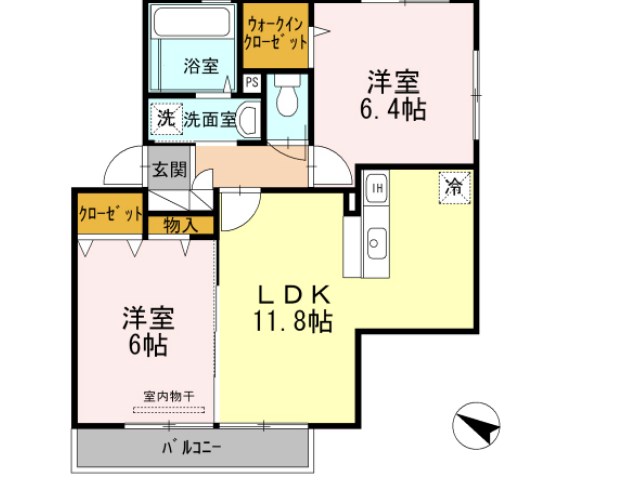 サンハイム常松 間取り