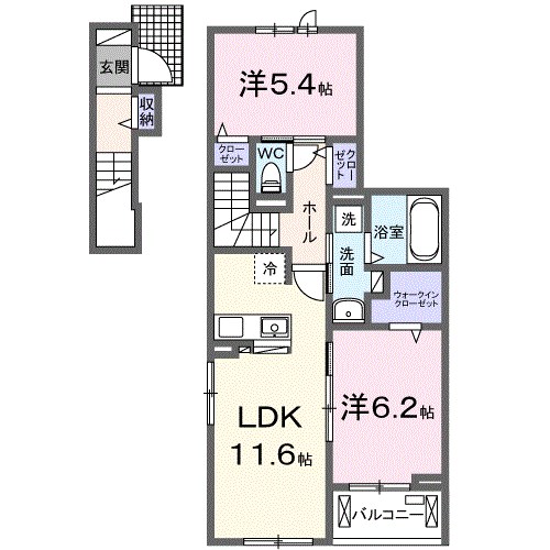 コンフォール北伊丹 間取り