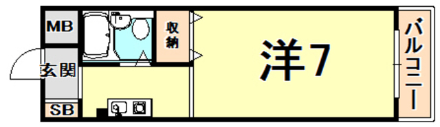 グランディール宝津 間取り