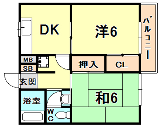 兵庫県西宮市桜谷町 間取り