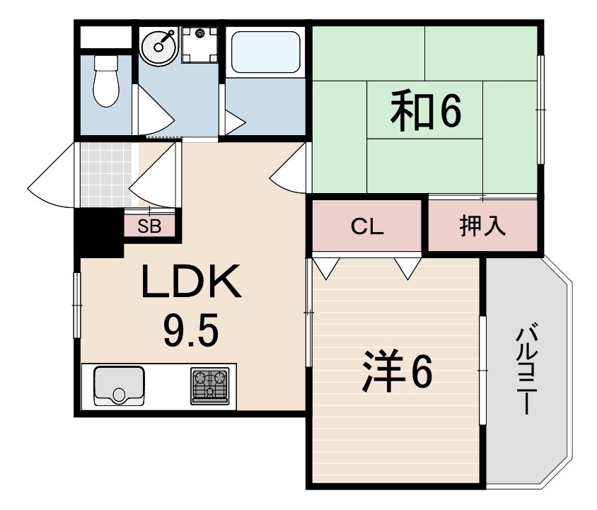 水上マンション 間取り