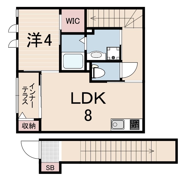 プランドール豊町 間取り