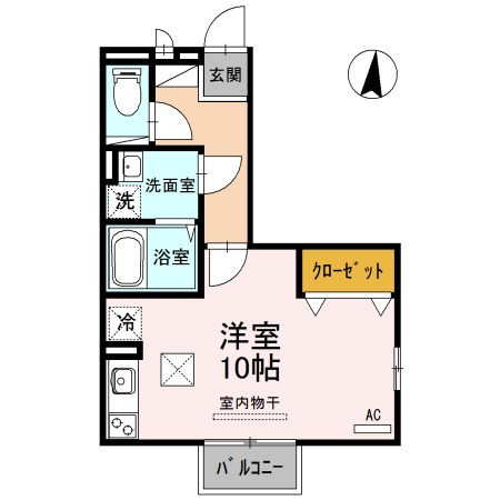クレール A棟 間取り