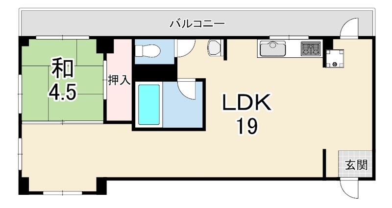 兵庫県西宮市常磐町 間取り