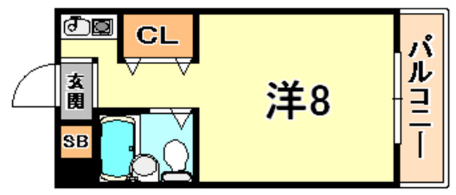 ルーブル西灘 間取り