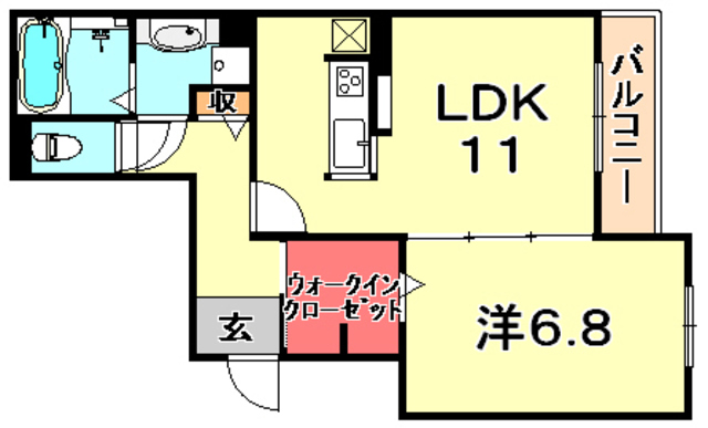 KITANO COLN 間取り