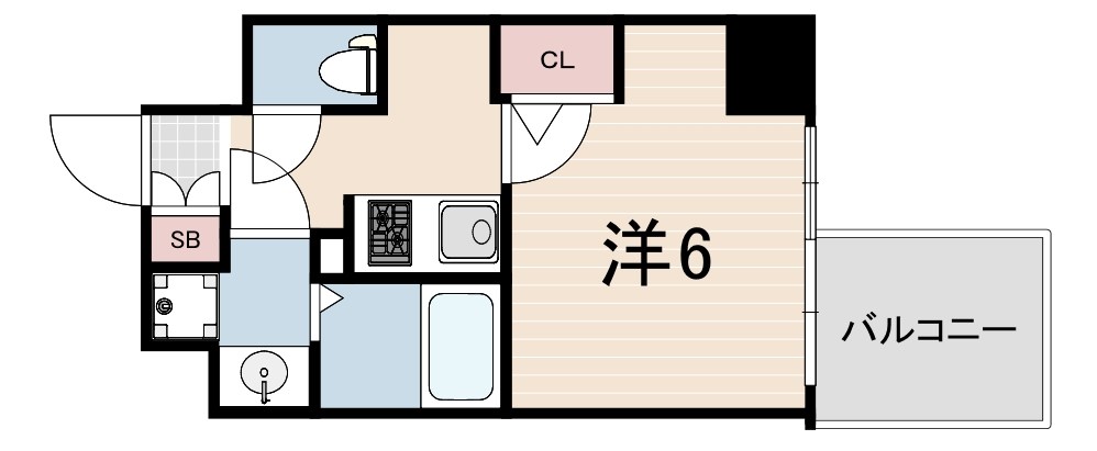 エスリード神戸三宮ヒルズ 間取り