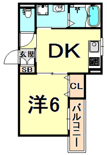 CRASIS今津駅前 間取り