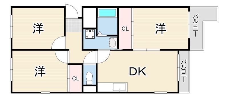 アビタ・コア3 間取り