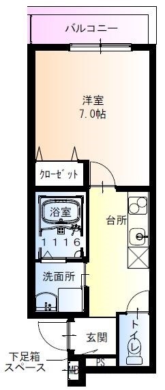 フジパレス尼崎橘通り 間取り