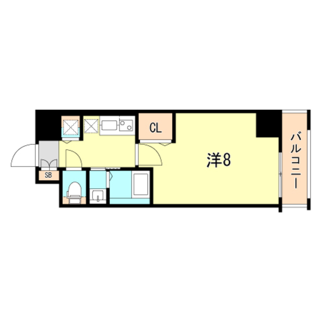レジデンス神戸グルーブHARBORWEST 間取り