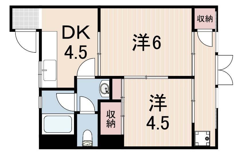ラ・ポール伊丹 間取り