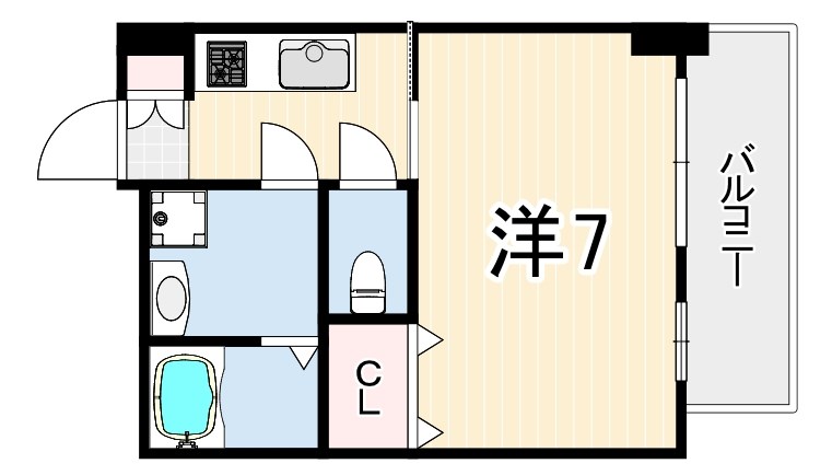 フォーリアライズ昭和南通2 間取り