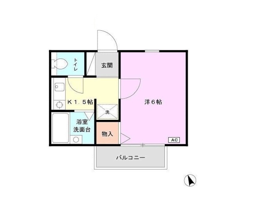 シャルムＮ 間取り