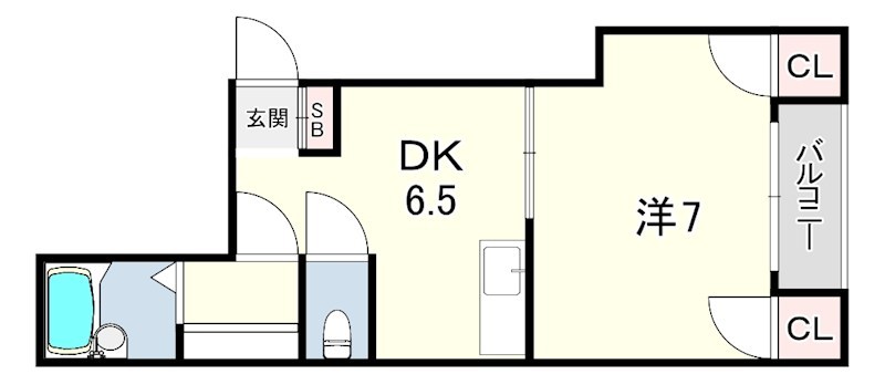 下坂部ベース02 間取り