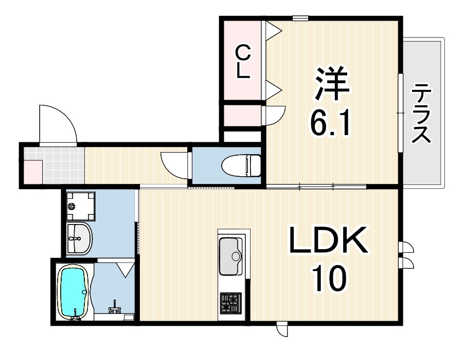 グリーンメゾン神戸 間取り