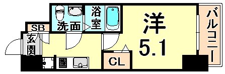 アリビオ立花2 間取り