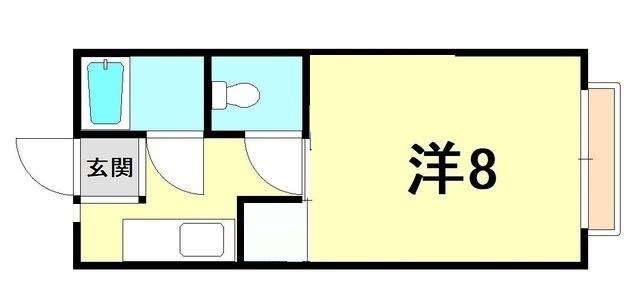 サンハイツ勝野 間取り