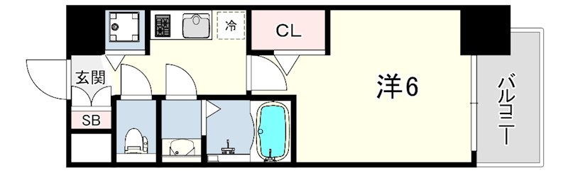 ファーストフィオーレ神戸スペラーレ 間取り
