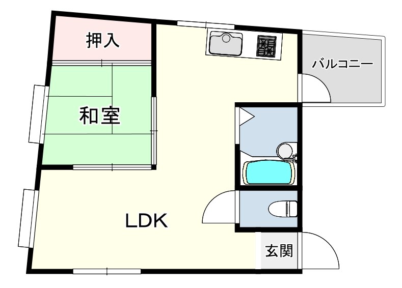 こすもす館 間取り